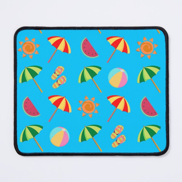 Item preview, Summer, pattern,blue,  designed and sold by LuFilu.