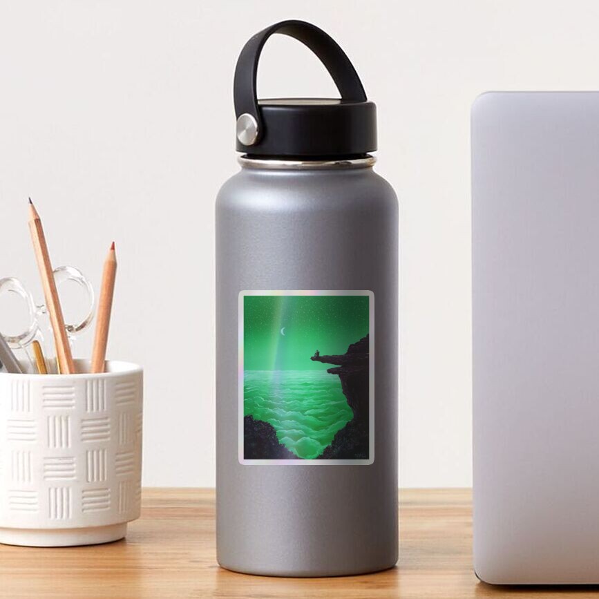 Item preview, Holographic Sticker designed and sold by flooko.