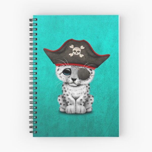 Item preview, Cute Baby Snow Leopard Cub Pirate designed and sold by JeffBartels.