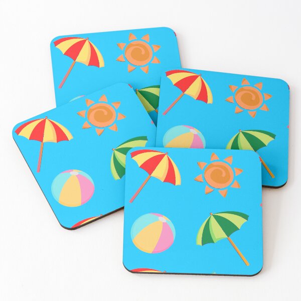 Item preview, Summer, pattern,blue,  designed and sold by LuFilu.