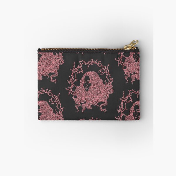 Item preview, rose girl in pink line art drawing illustration designed and sold by euise.