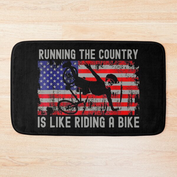 Item preview, Running The Country Is Like Riding A Bike - Funny Biden T-Shirt designed and sold by urban-design.