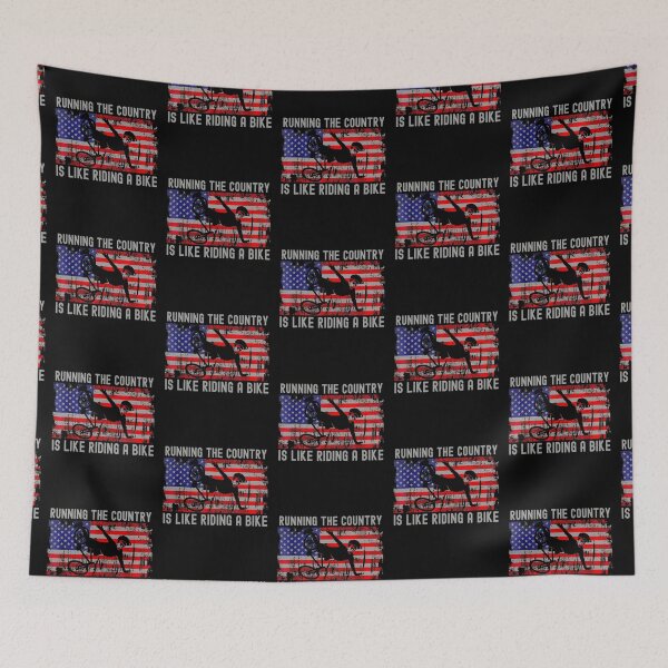Item preview, Running The Country Is Like Riding A Bike - Funny Biden T-Shirt designed and sold by urban-design.