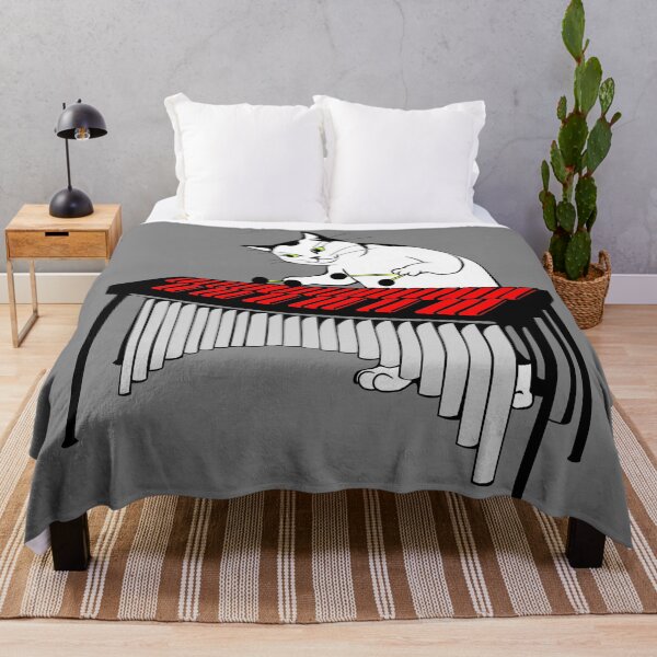 Item preview, Music Lover Cat Playing Xylophone designed and sold by SystemLion.