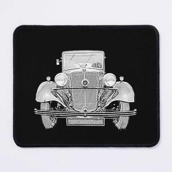 Artikelvorschau, Morris 10-4 britischer Oldtimer der 1930er Jahre, einfarbig entworfen und verkauft von soitwouldseem.
