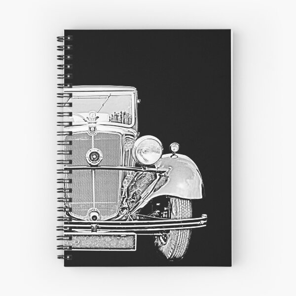 Item preview, Morris 10-4 1930s British classic car monochrome designed and sold by soitwouldseem.