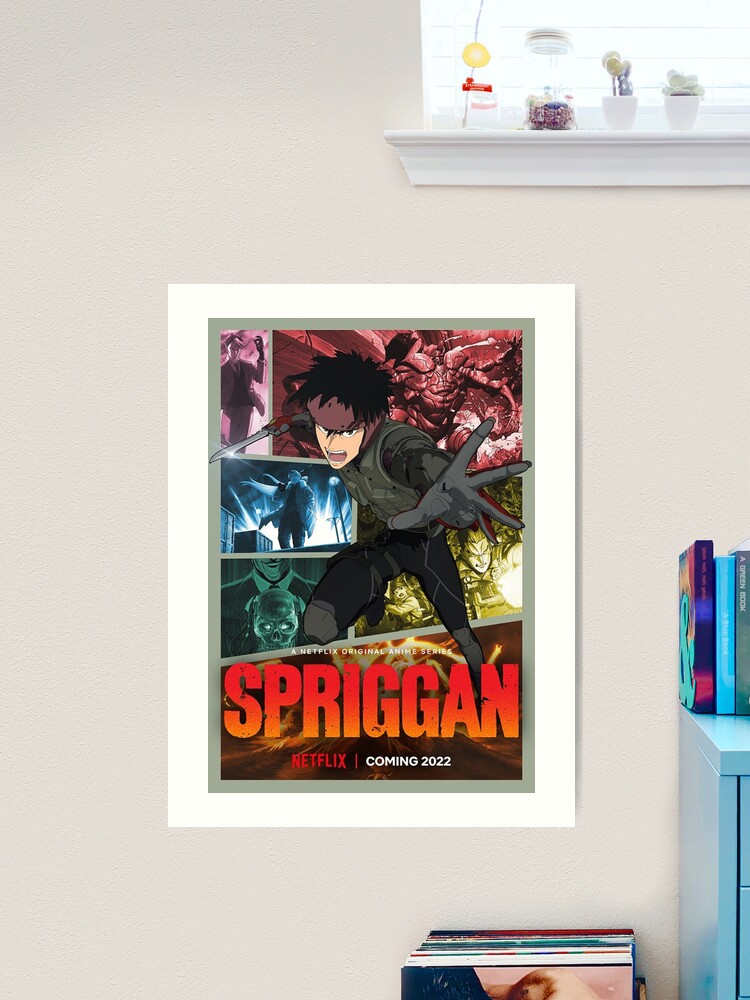 The Spriggans Red Ver.:Spriggan Anime Movie Sticker for Sale by