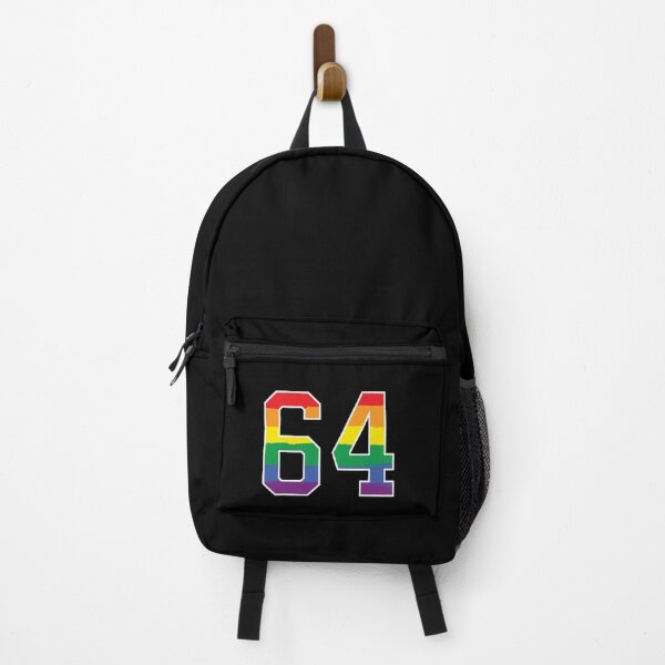 Item preview, Number 64 Rainbow LGBT pride sixty four designed and sold by LoveIsColorful.