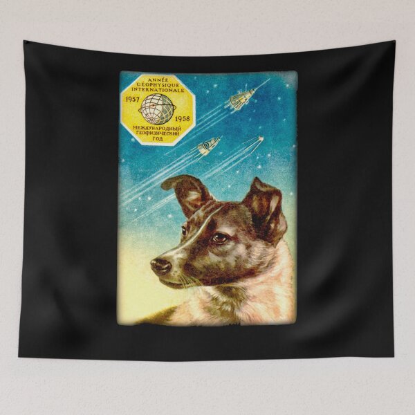 Item preview, Laika The Sputnik 2 Russian Space Dog  1 designed and sold by devonlqhly.