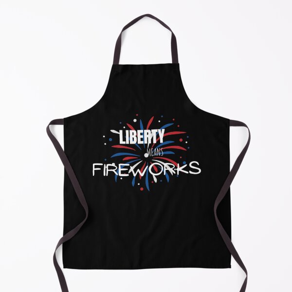 Item preview, liberty means fireworks,USA day, flag color firecrackers,fireworks quote shirt and sticker and many more design. designed and sold by haideralibhai.
