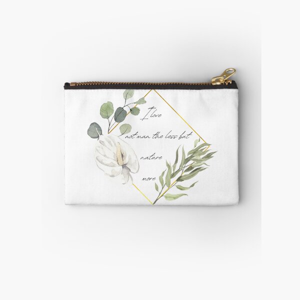 Item preview, Dark Academia Byron Romanticism quote "I love not man the less but nature more"  designed and sold by Gothic Auntie.
