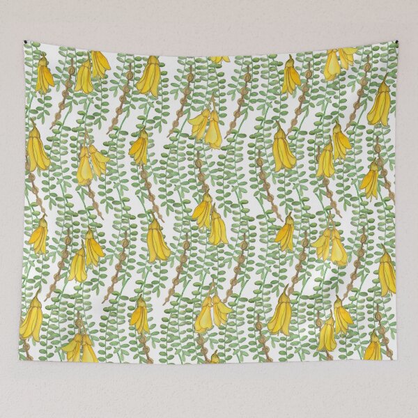 Item preview, Kowhai Flowers designed and sold by cupofcolour.