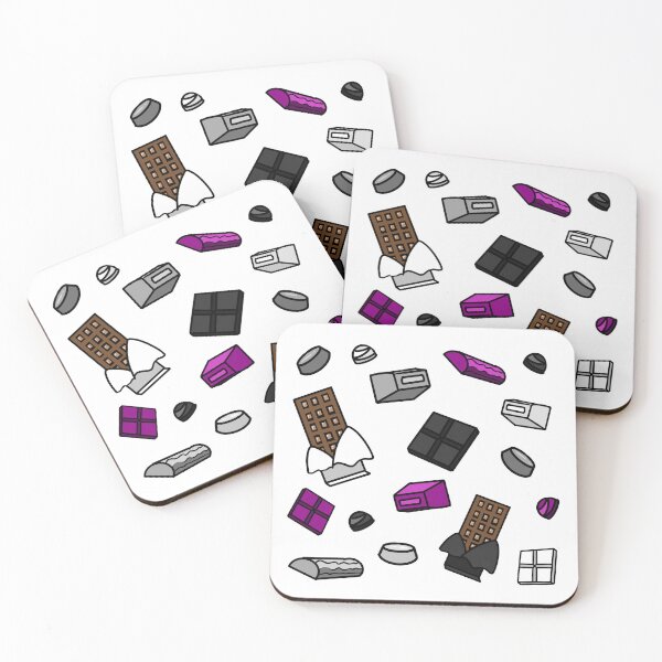Item preview, Asexual Pride Chocolate Candies designed and sold by CJ Vanderbeek.