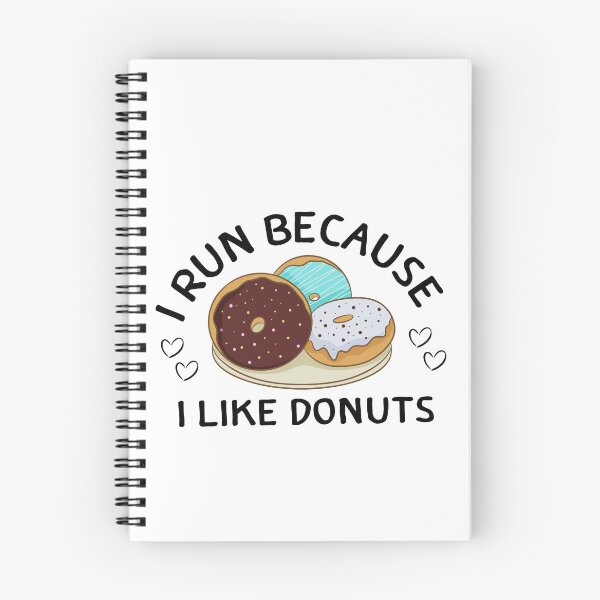 Item preview,  I Run Because I Like Donuts designed and sold by Mystic-Roots99.