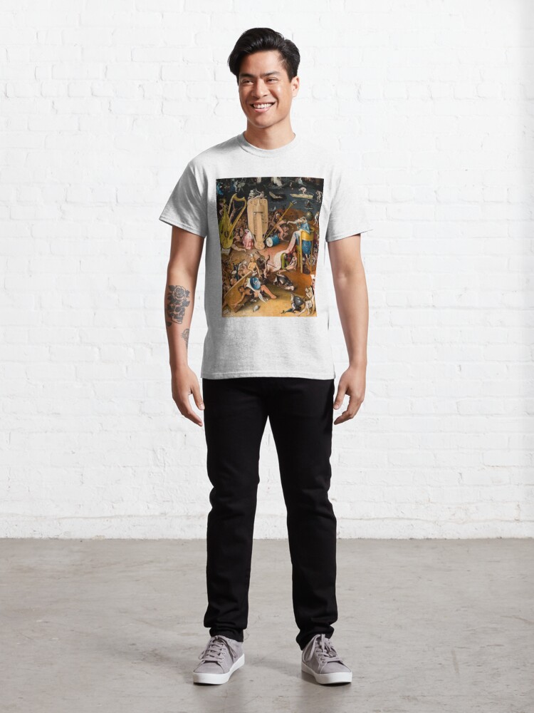 Alternate view of The Garden of Earthly Delights. Triptych by Hieronymus Bosch. Fragment.  Classic T-Shirt