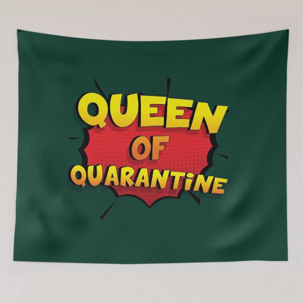 Item preview, Queen of Quarantine is my Superpower Funny Design Queen of Quarantine Gift Classic T-Shirt designed and sold by HouzOfStyles.
