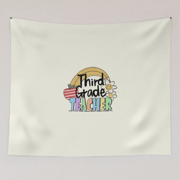 Item preview, third grade teacher designed and sold by JavierShih.