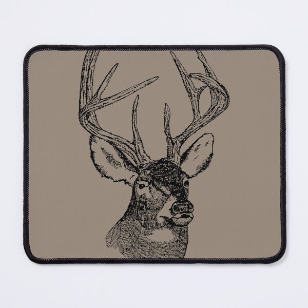 Item preview, Deer Bust in Burlap designed and sold by House of Haha.
