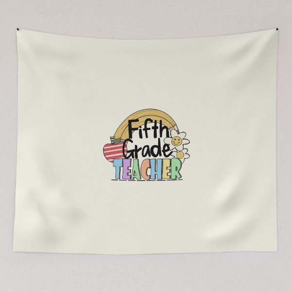 Item preview, fifth grade teacher designed and sold by JavierShih.