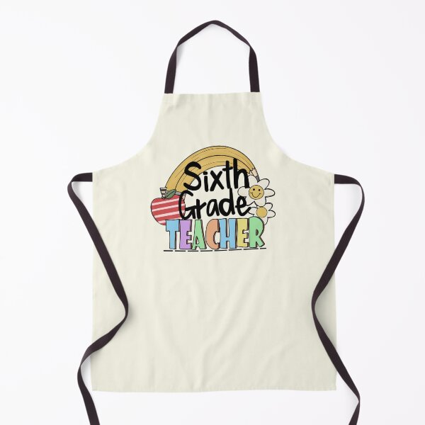 Item preview, sixth grade teacher designed and sold by JavierShih.