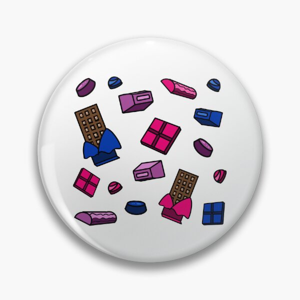 Item preview, Bisexual Pride Chocolate Candies designed and sold by CJ Vanderbeek.