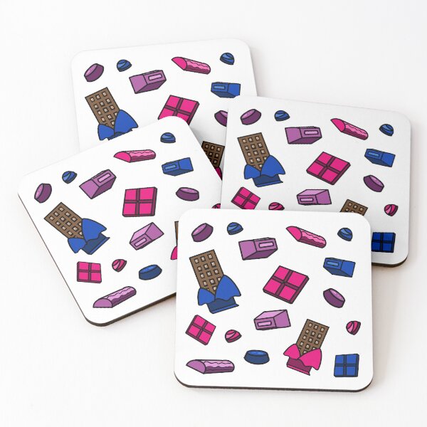 Item preview, Bisexual Pride Chocolate Candies designed and sold by CJ Vanderbeek.
