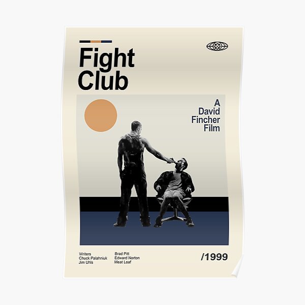 Fight Club Minimalist Posters for Sale | Redbubble