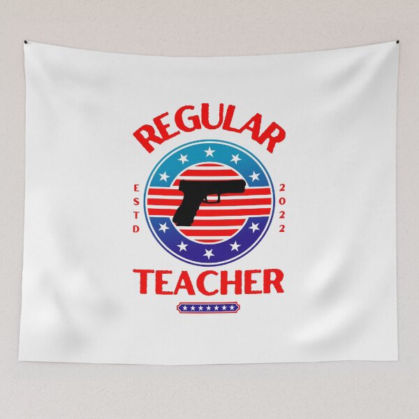 Item preview, Anti gun teacher uvalde Texas shooting gun control now reform demand action  designed and sold by DesignsbyMona.