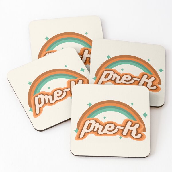 Item preview, Pre-K PreK Preschool Rainbow Retro Preschool designed and sold by SocialLook.