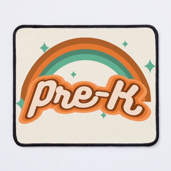 Item preview, Pre-K PreK Preschool Rainbow Retro Preschool designed and sold by SocialLook.