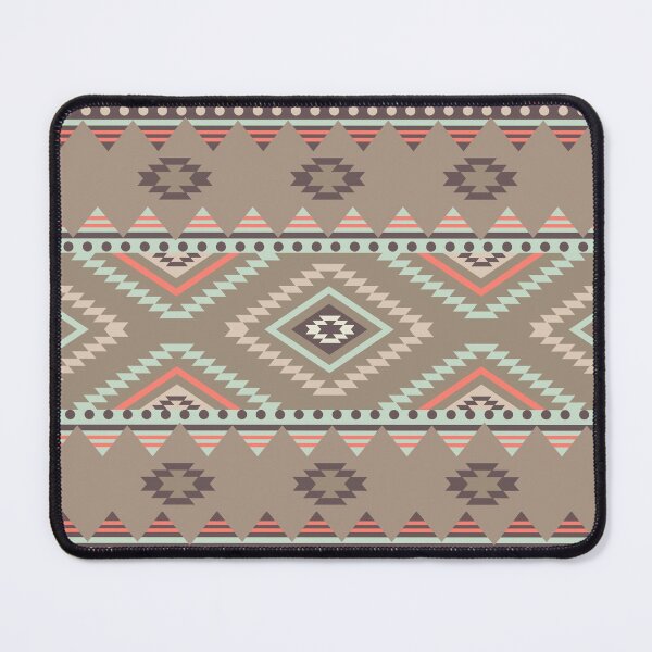 Item preview, Geometric Triangles Compilation in Rose Gold and Grey - Multicolor Boho Motif designed and sold by Yeldiz.