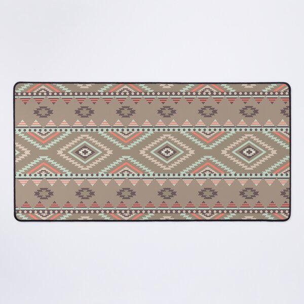 Item preview, Geometric Triangles Compilation in Rose Gold and Grey - Multicolor Boho Motif designed and sold by Yeldiz.