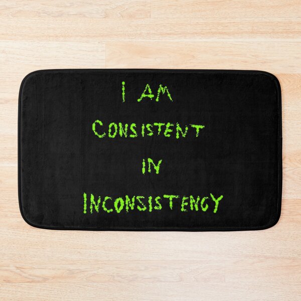 Item preview, I Am Consistent In Inconsistency Word Sticker Pack+ 4 D3 Production designed and sold by SelfUpgrade.