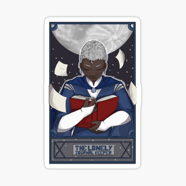 The Lonely Journal-Keeper Sticker