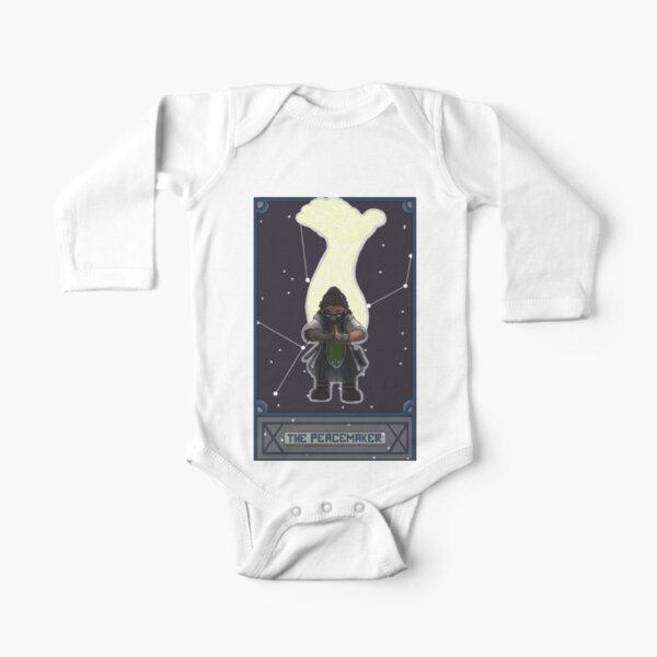 The Peacemaker Long Sleeve Baby One-Piece
