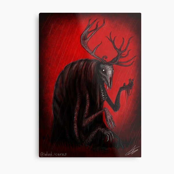 "Antlers" Metal Print
