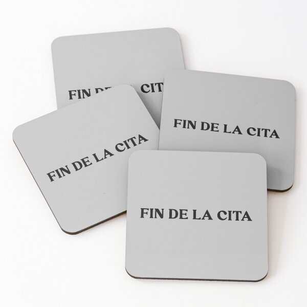 Item preview, Fin de la cita, black designed and sold by perezzzoso.