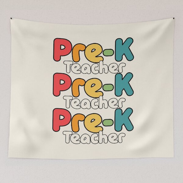 Item preview, PreK Pre-K Teacher Rainbow Preschool designed and sold by SocialLook.