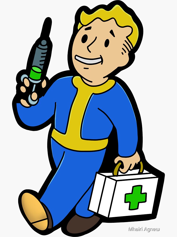 Fallout Perk Stickers for Sale