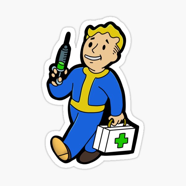 Fallout 3 4 76 New Vegas Stickers Sticker Perks Video Game You Pick or Set