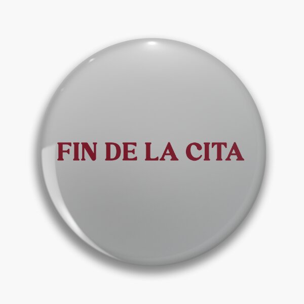Item preview, Fin de la cita, burgundy designed and sold by perezzzoso.