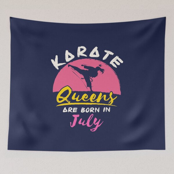 Item preview, Karate Birthday Women Girls Queens Born in July designed and sold by jaygo.