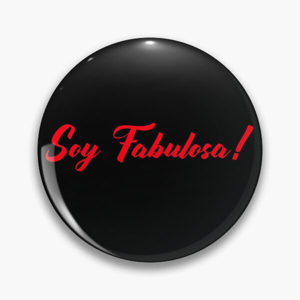 Item preview, Soy Fabulosa! I'm Fabulous! text designed and sold by CelioByDesign.