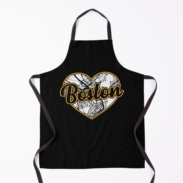 Item preview, Love Boston Hockey Heart City Map designed and sold by pixeljamz.