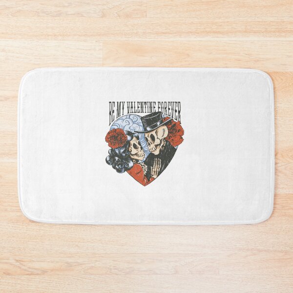 Item preview, valentine-s-couple-skulls-t-shirt-design. designed and sold by JAMALSTORE92.