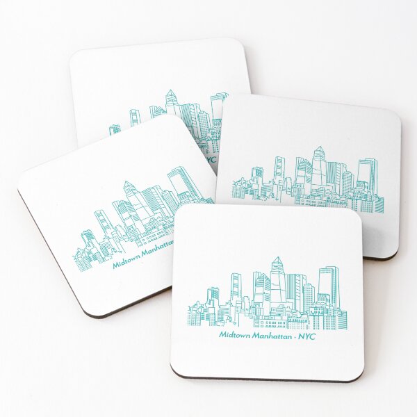 Item preview, Midtown Manhattan skyline designed and sold by scotmccormack.