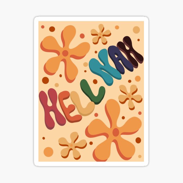 Heck Nah Sticker