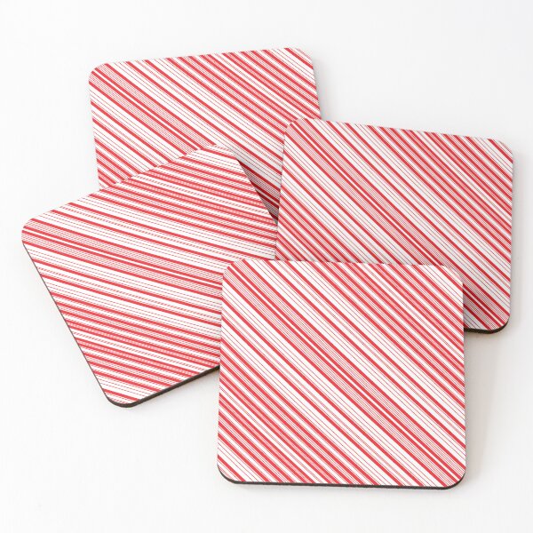 Item preview, Peppermint Stripes  designed and sold by Elisa Yinh Creative.