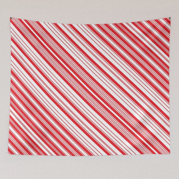 Item preview, Peppermint Stripes  designed and sold by Elisa Yinh Creative.
