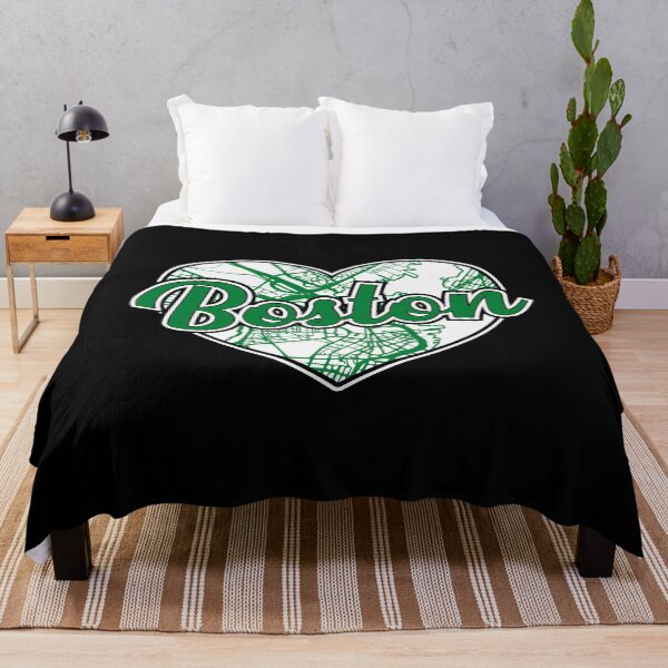 Item preview, Love Boston Basketball Heart City Map designed and sold by pixeljamz.